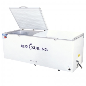 穗凌 BD-1580T 卧式商用大型冷冻冷藏可转换冰柜保鲜茶叶冻肉冷柜