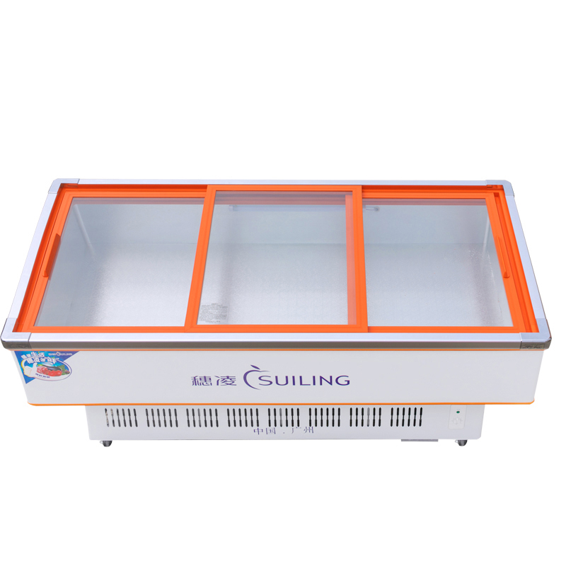 穗凌 DLCD-2.0(海鲜柜) 卧式展示柜保鲜柜冷藏冷冻可转换商用冰柜