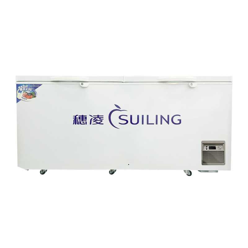 穗凌BD-830商用卧式单温顶盖式冷冻冷藏可转换冰柜零下25度急冻柜